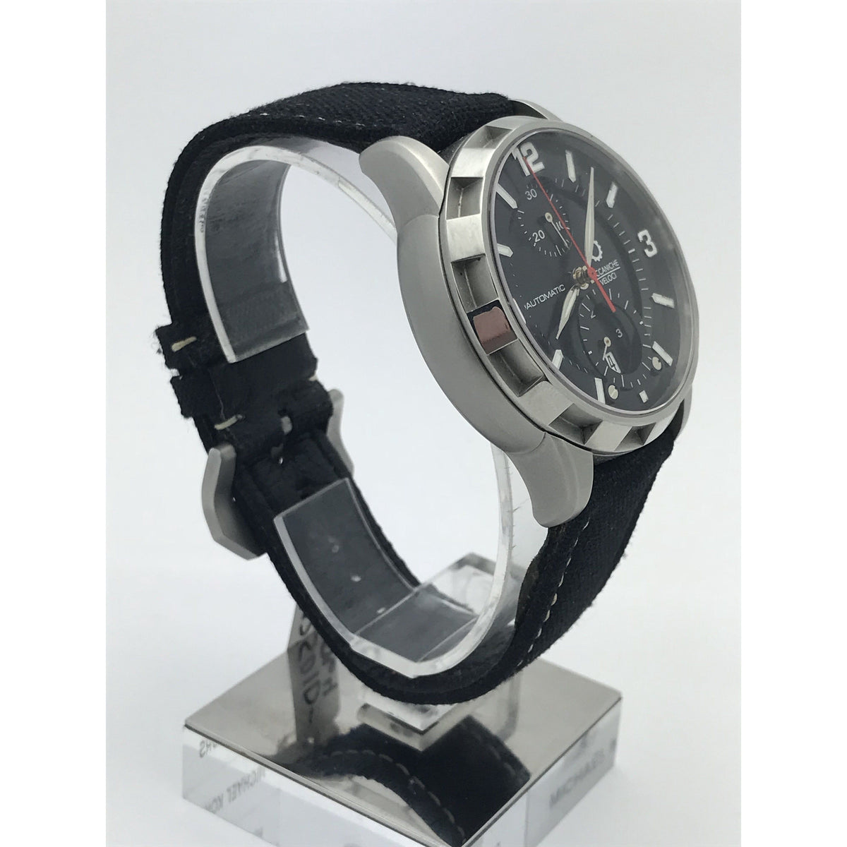 Meccaniche Veloci Men's Rally Automatic Chrono Black Dial W501D-064