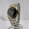 Movado Men's Black Dial Stainless Steel Bracelet Swiss Quartz Watch 0605635