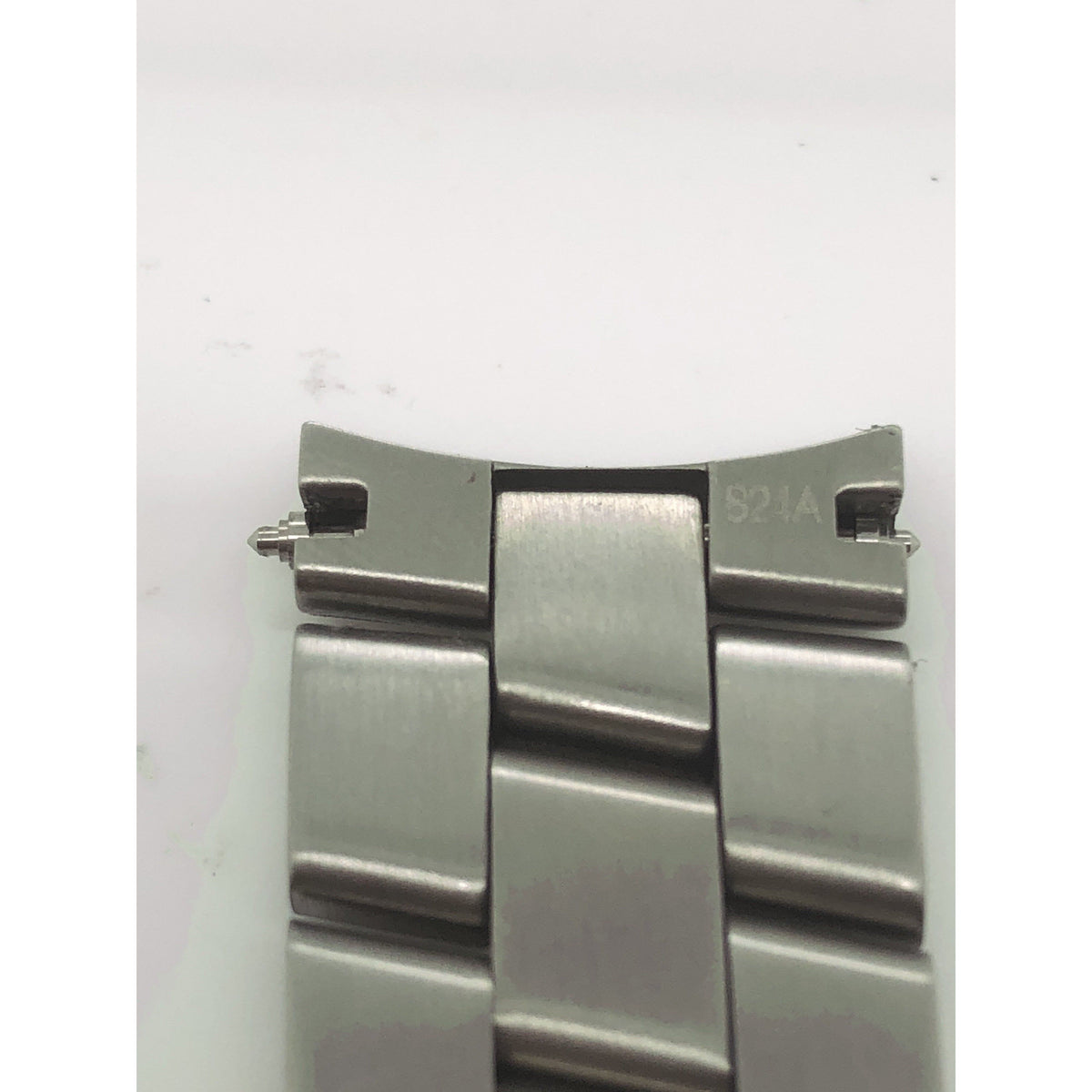Breitling Silver Stainless Steel Strap Deployment Buckle 18-16mm 824A