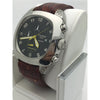 Locman Men's Chronograph Black Dial Stainless Steel Watch 13786