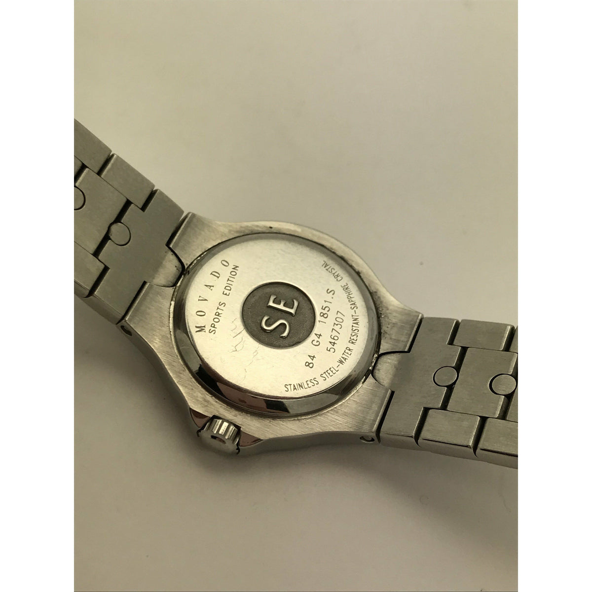 Movado Ladies SE Sports Edition Royal Blue Dial Stainless Steel Bracelet Watch 0604837