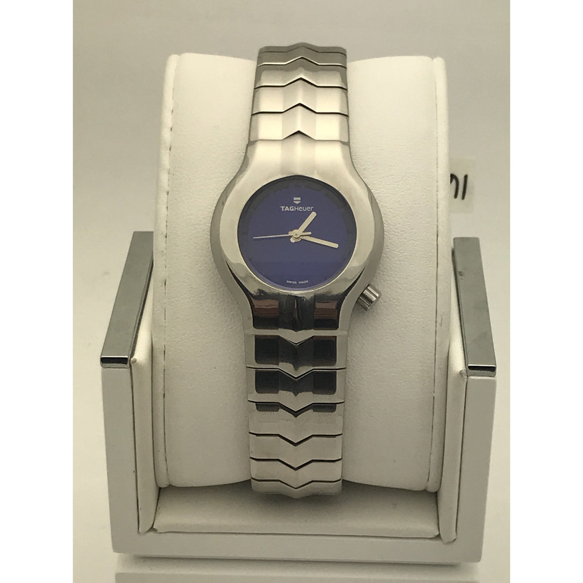 Tag Heuer Women's Alter Ego Blue Dial Stainless Steel Quartz Watch WP1313