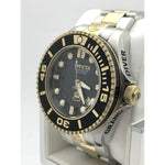 Invicta Grand Diver Men's Black Dial Two Tone Stainless Steel Bracelet Watch 19803