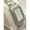 Bulova Ladies White Dial Silver Tone Stainless Steel Bracelet Watch 96G25