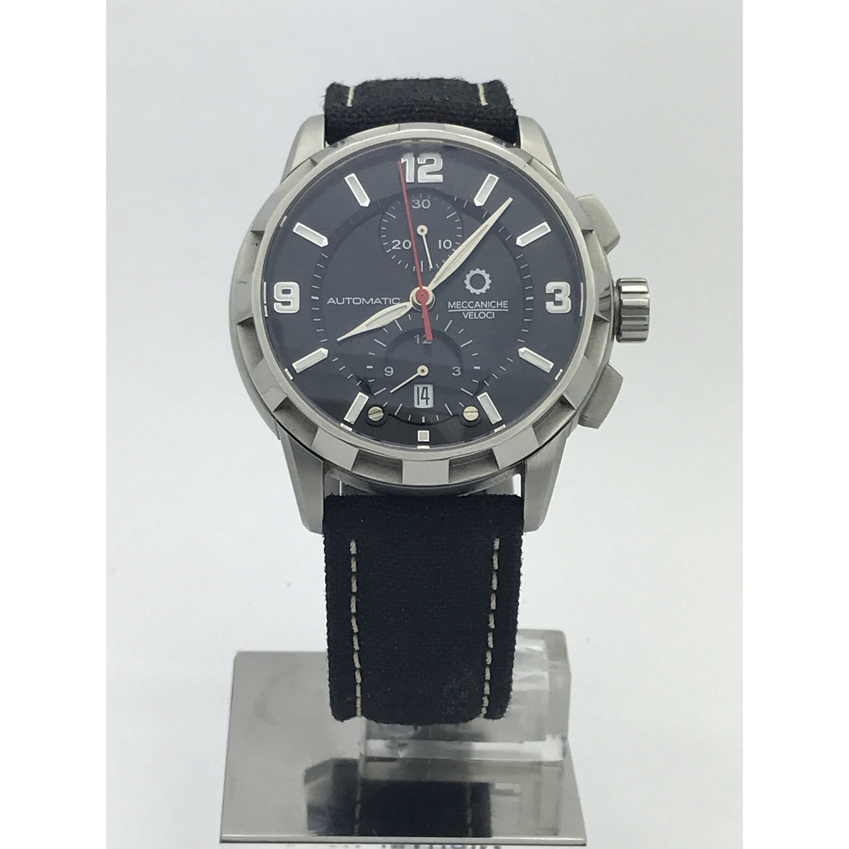 Meccaniche Veloci Men's Rally Automatic Chrono Black Dial W501D-064