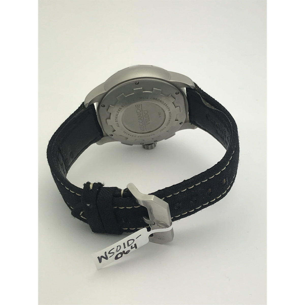 Meccaniche Veloci Men's Rally Automatic Chrono Black Dial W501D-064