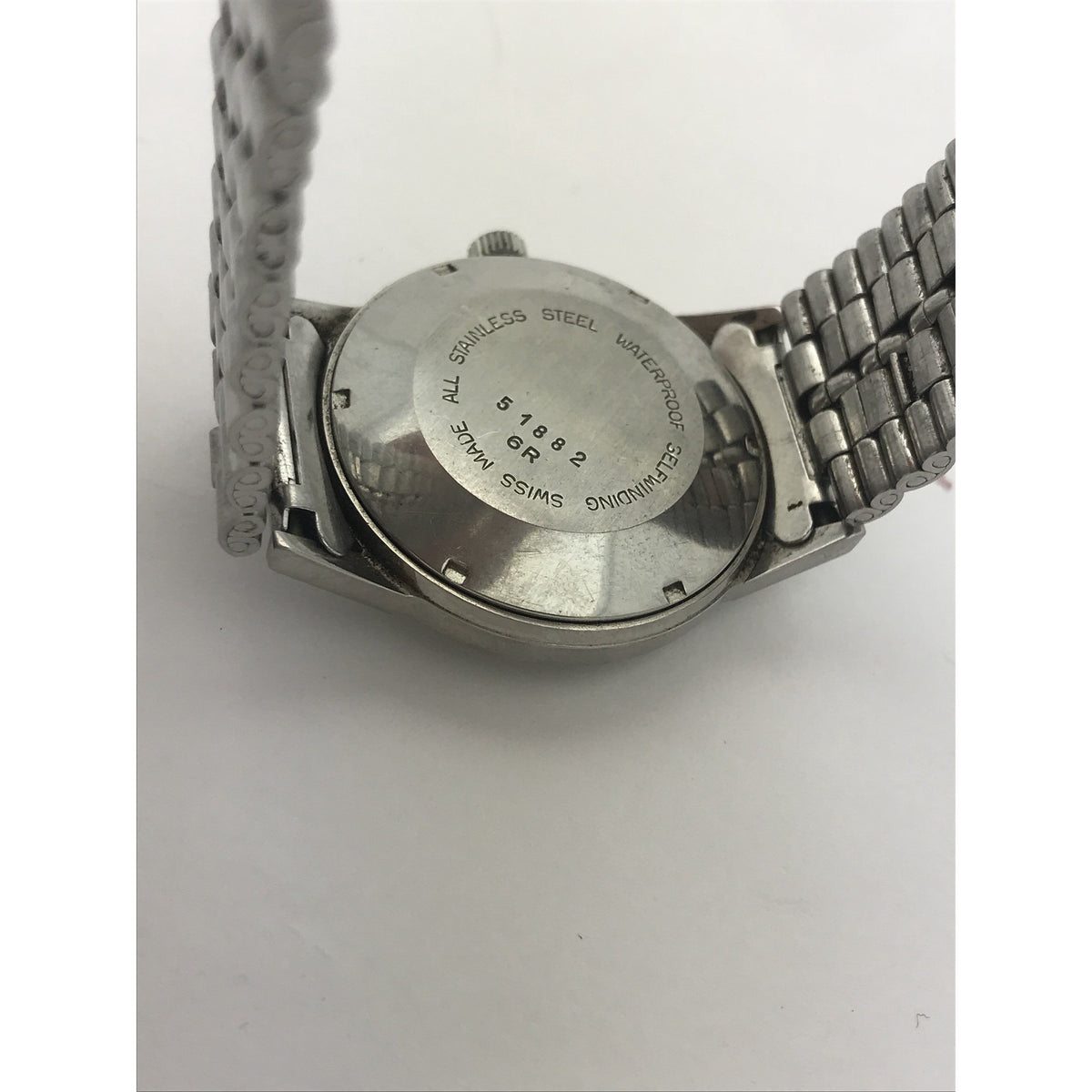 Croton Aquamatic Men's Silver Dial Stainless Steel Watch 51882