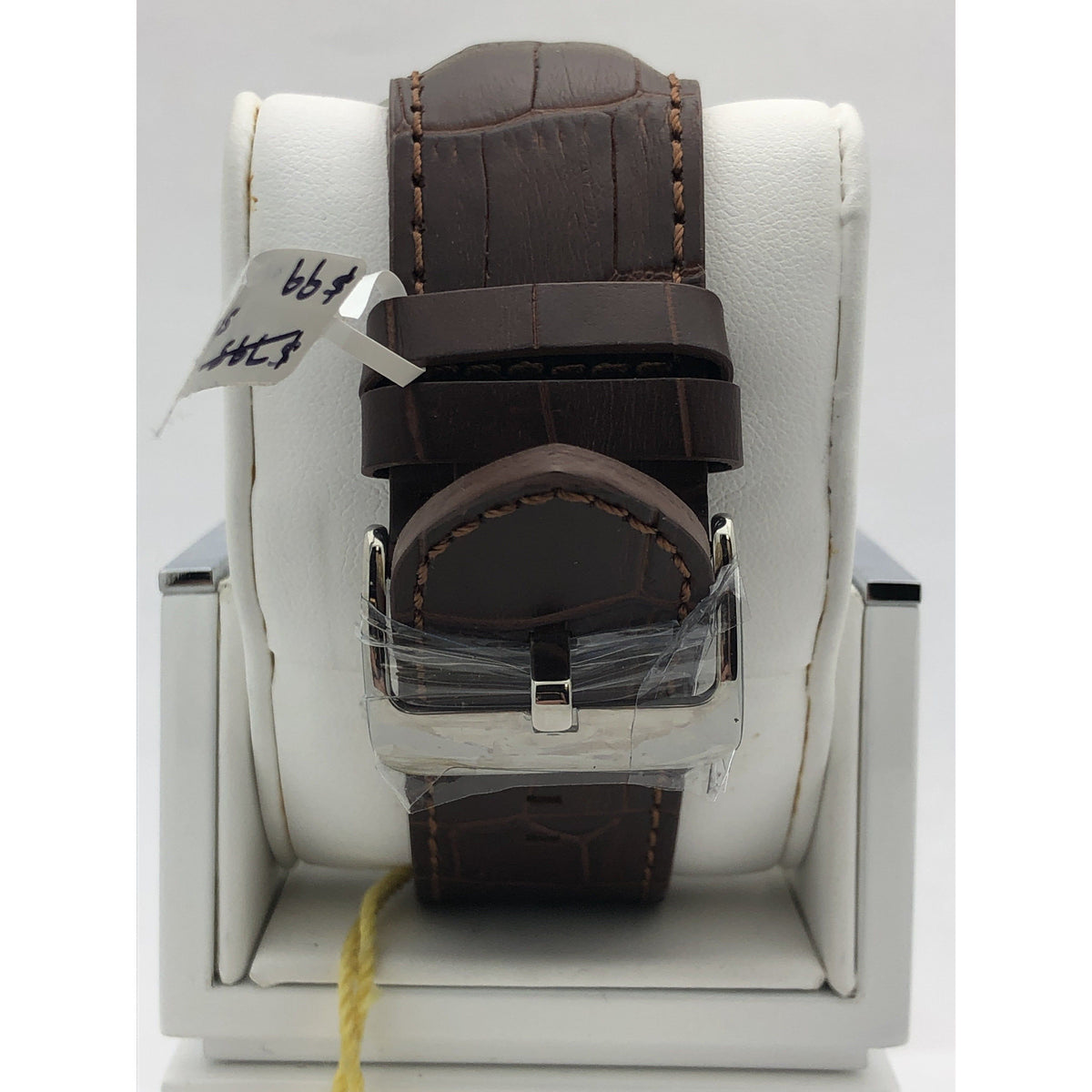 Invicta Men's Green Dial Brown Leather Strap Watch 0505