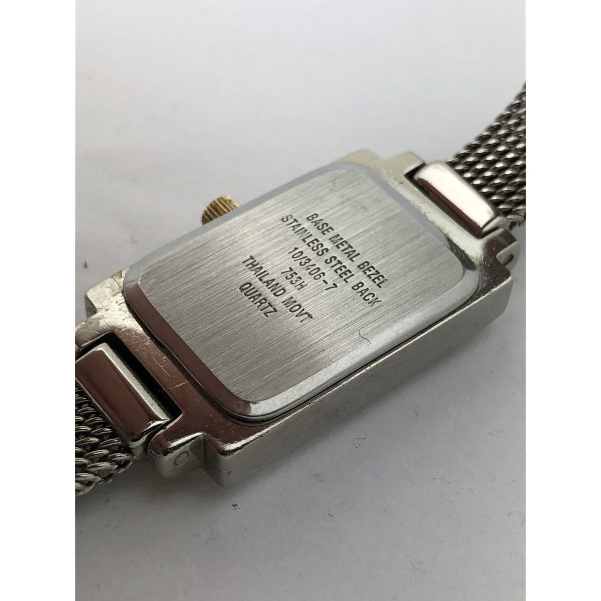 Anne Klein Ladies Silver Tone Dial Silver Tone Bracelet Watch 753H