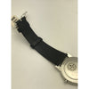 Movado Ladies Modena Black Museum Dial Black Leather Band Watch 0604231
