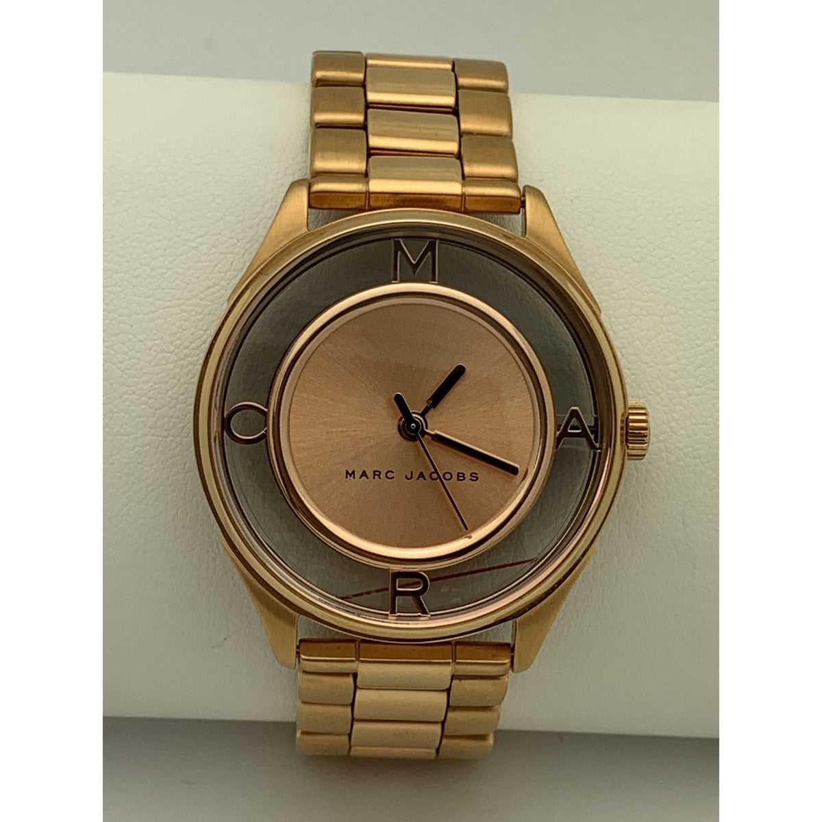 Marc Jacobs Women's Tether Rose Gold Tone Stainless Steel Watch MJ3414