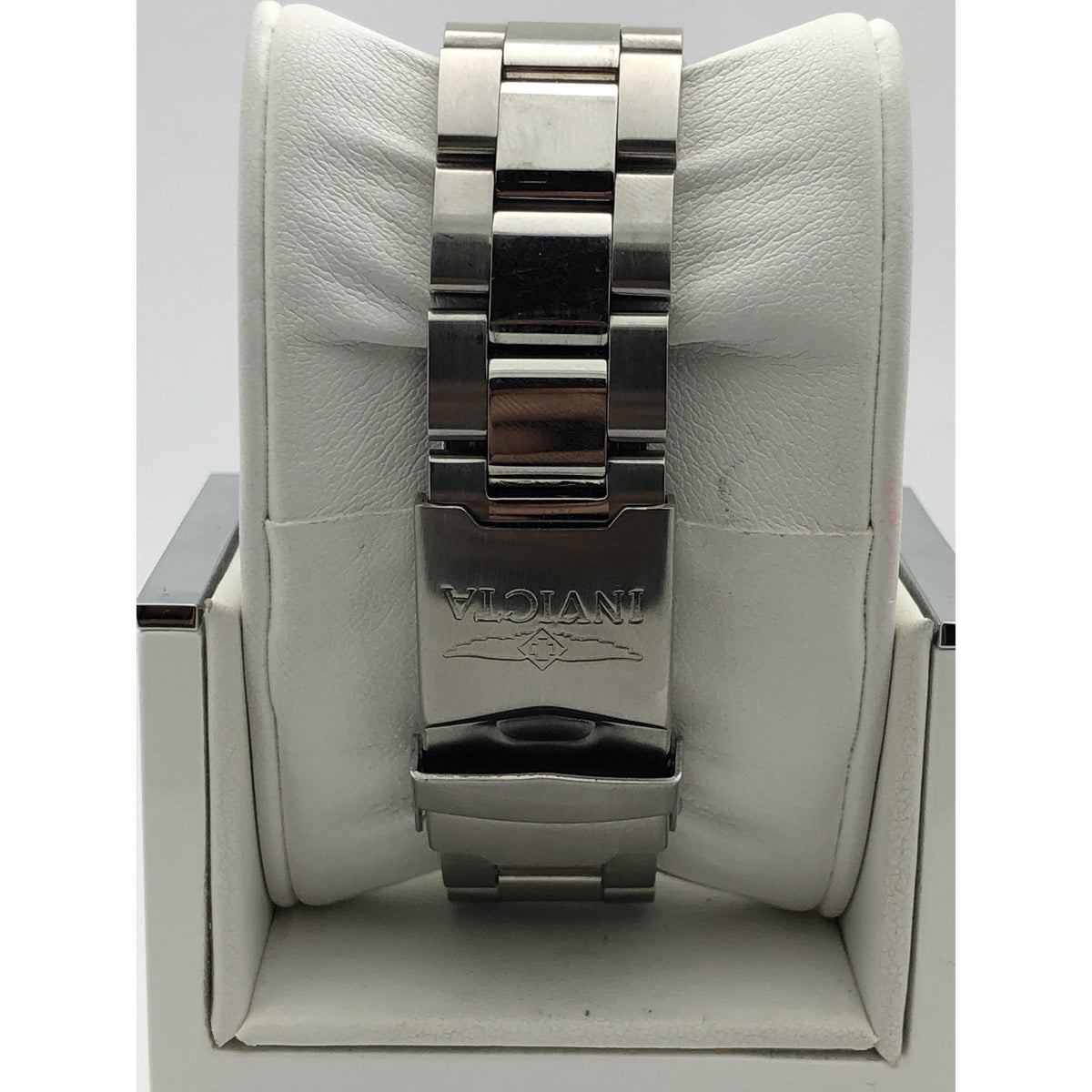 Invicta Men's Black Dial Silver Stainless Steel Bracelet Automatic Watch 4847