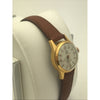 Rocar Ladies 15 Jewels Antimagnetic Brown Leather Band Watch 6047