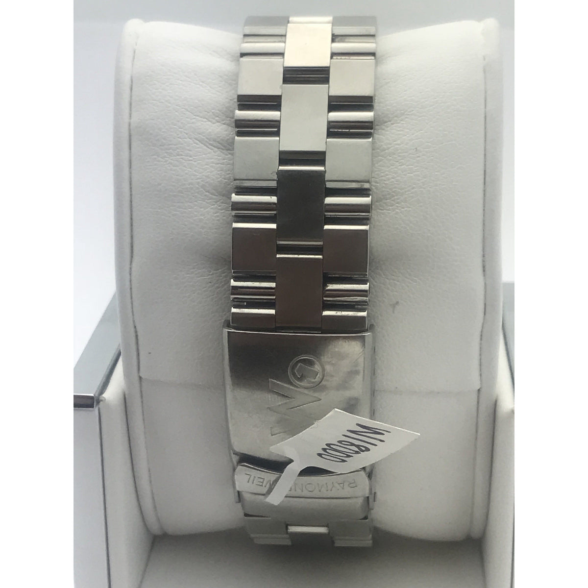 Raymond Weil Geneve Men's Black Dial Stainless Steel Watch W8000