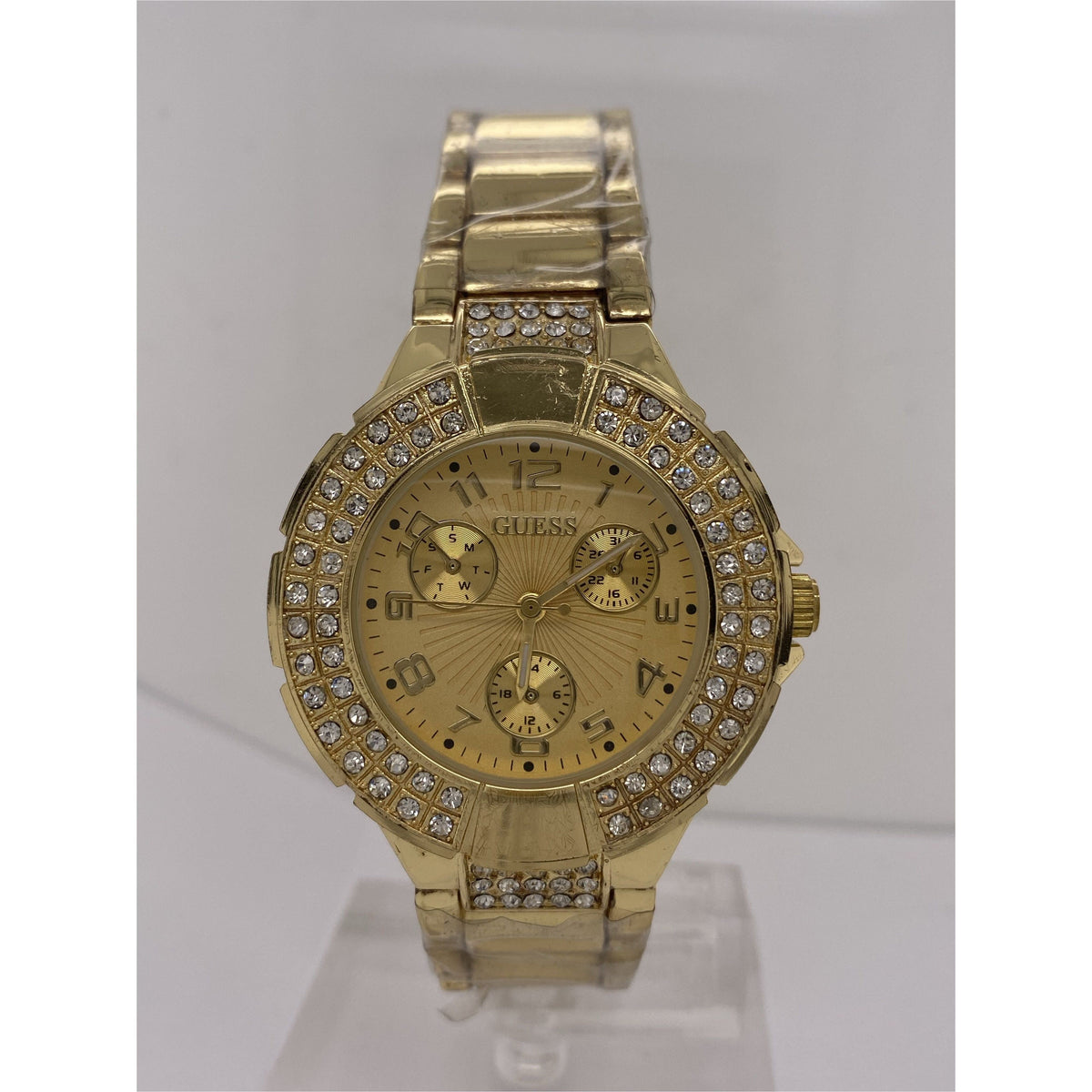Guess Ladies Yellow Gold Dial Yellow Gold Stainless Steel Watch 10767