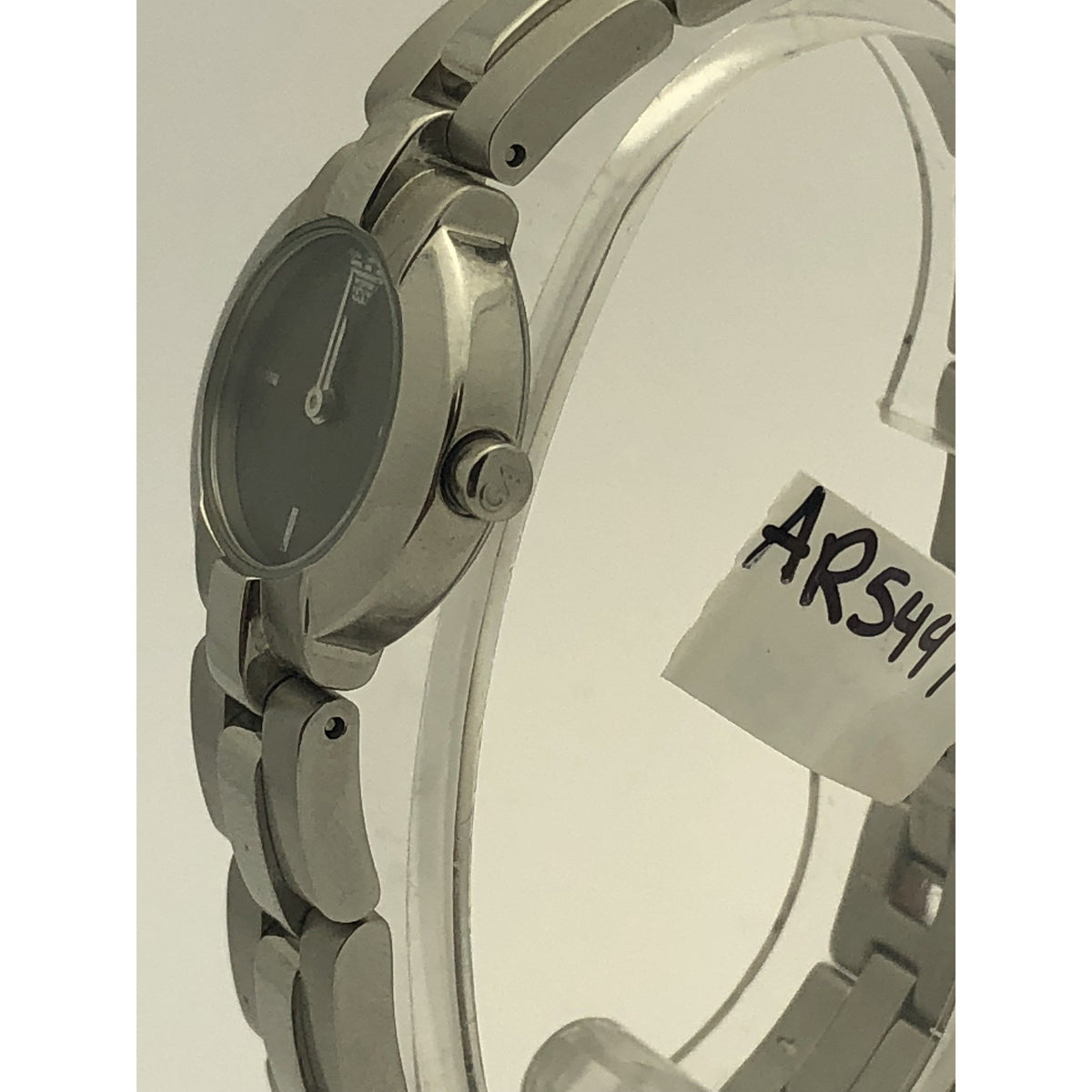 Emporio Armani Ladies Silver Case and Band Stainless Steel Watch AR5447