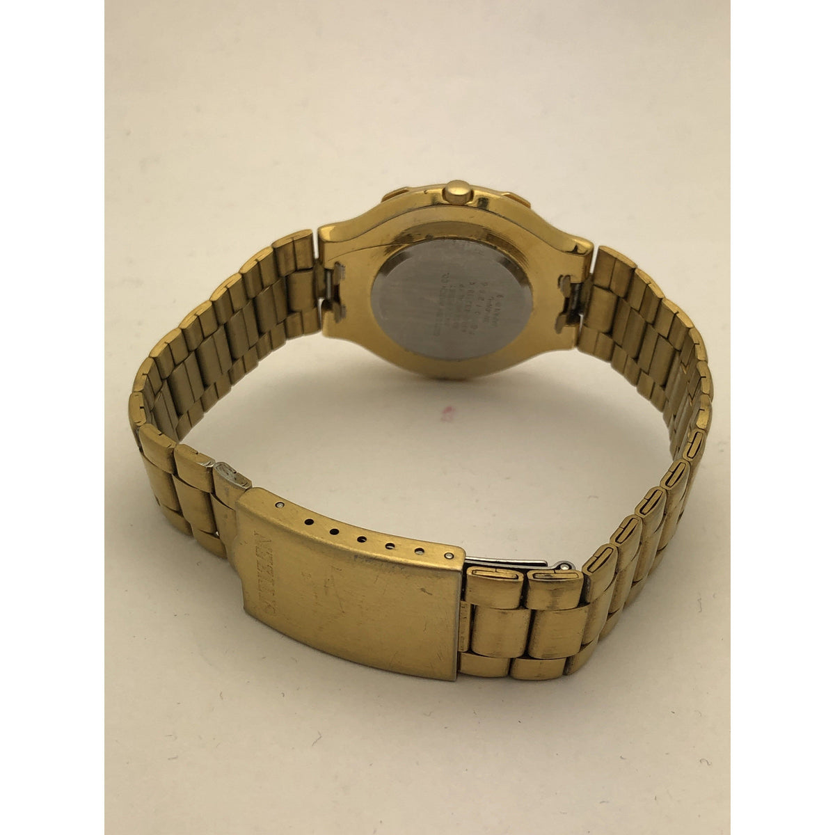 Citizen Men's Gold Tone Dial Gold Tone Base Metal Bracelet Watch 70701266