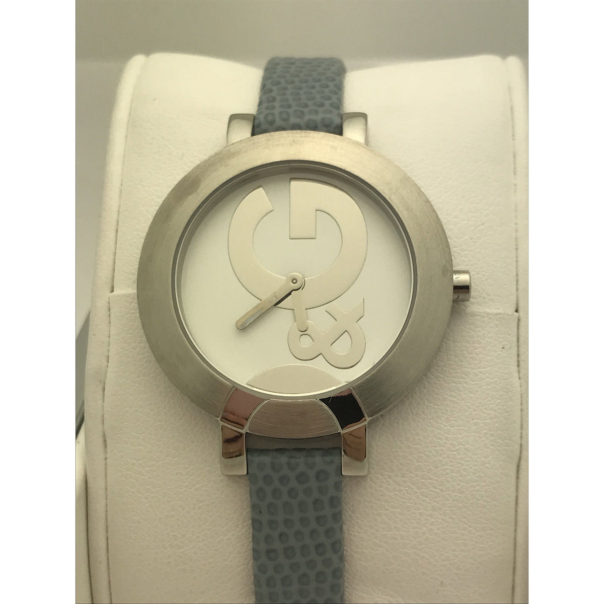 Dolce & Gabbana Women's Light Blue Leather Strap Watch DW0598