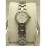 Movado Ladies White Dial Stainless Steel Bracelet Watch 0604149