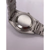 Rolex Men's Oyster Perpetual 36MM Silver Dial Diamond Bezel 2.20CT. Silver Oyster Bracelet Watch