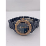 Oniss Paris Blue MOP Dial Blue Ceramic Bracelet Watch ON6200-LRG