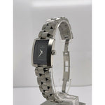 Movado Ladies Eliro Museum Black Dial Stainless Steel Bracelet Watch 84C1415
