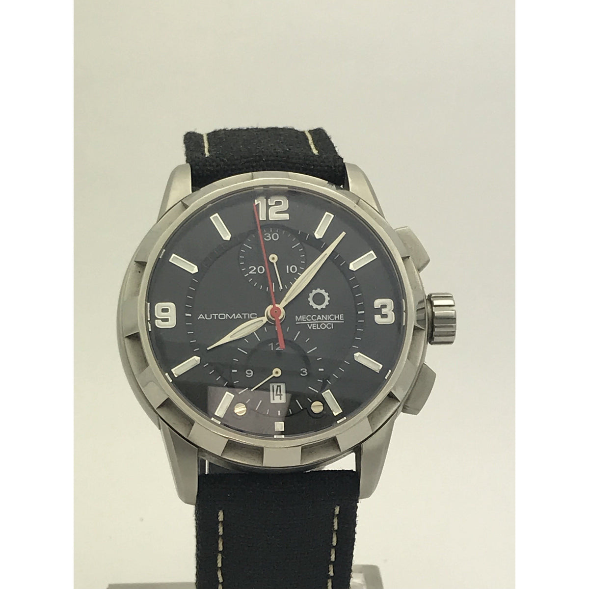 Meccaniche Veloci Men's Rally Automatic Chrono Black Dial W501D-064