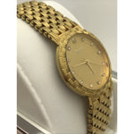 Parousia Italy Unisex Gold Tone Dial Gold Tone Stainless Steel Watch P2044M