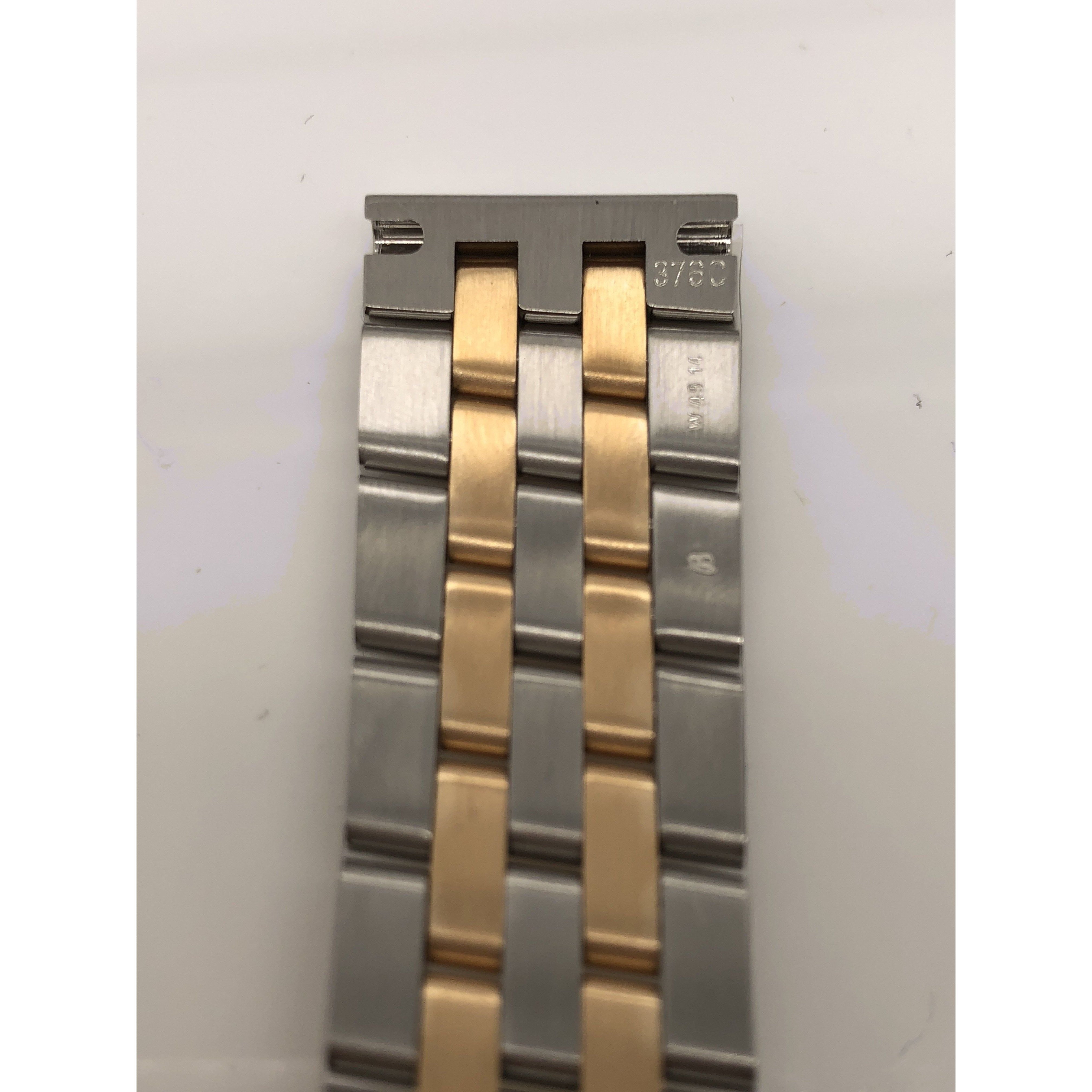 Breitling Two Tone Stainless Steel Strap Deployment Buckle