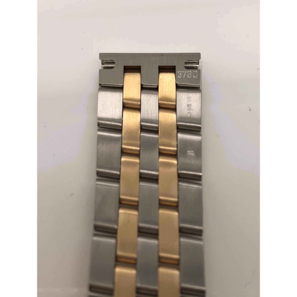 Breitling Two Tone Stainless Steel Strap Deployment Buckle 18-16mm 376C