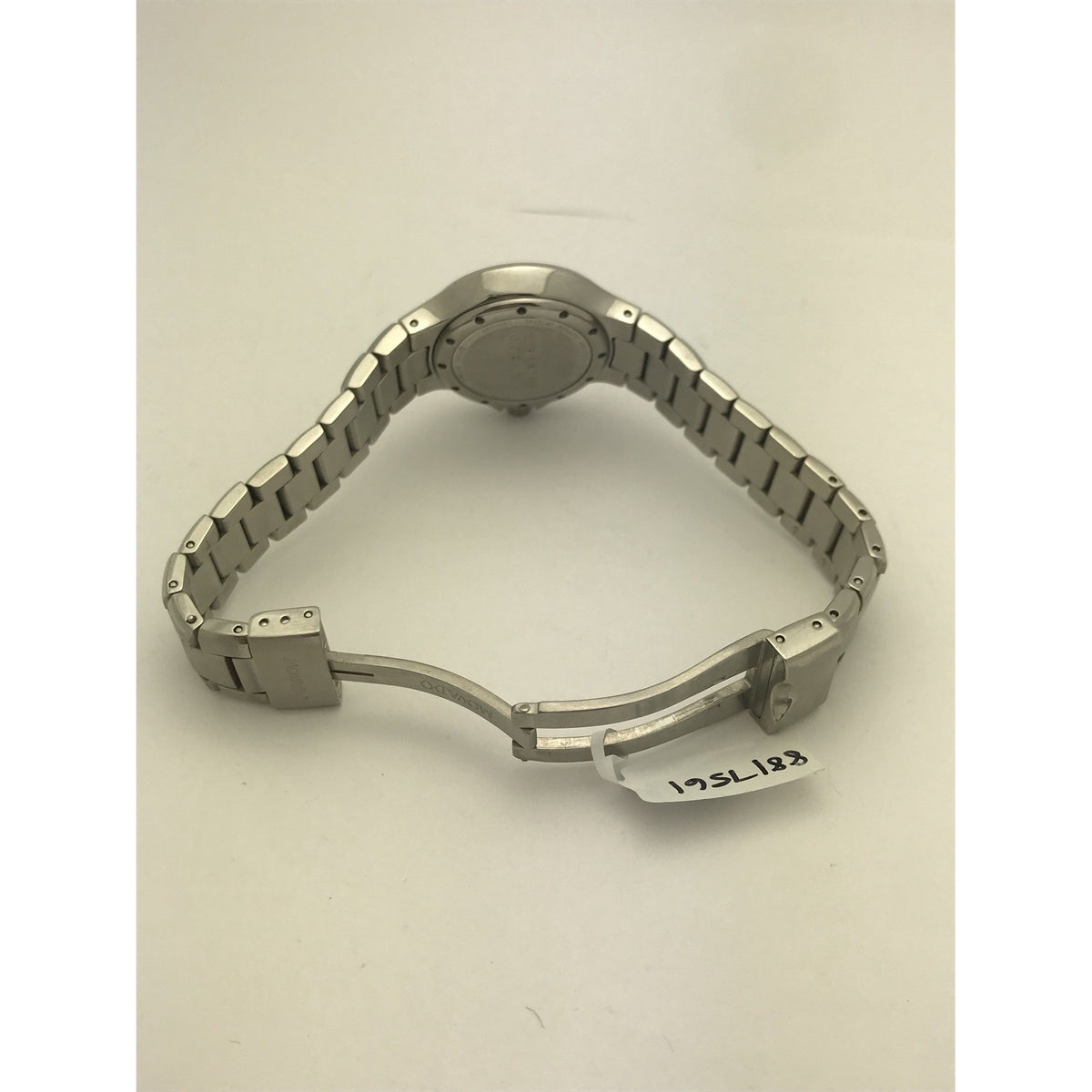 Movado Ladies Series 800 Black Dial Stainless Steel Bracelet Watch 8817561