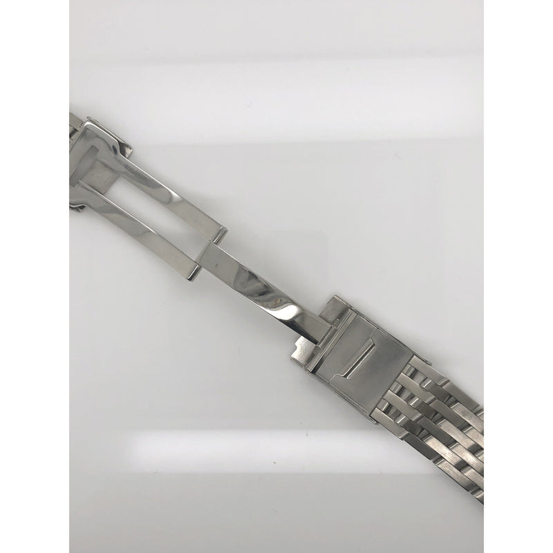 Breitling Silver Stainless Steel Strap Deployment Buckle 22-18mm 433A