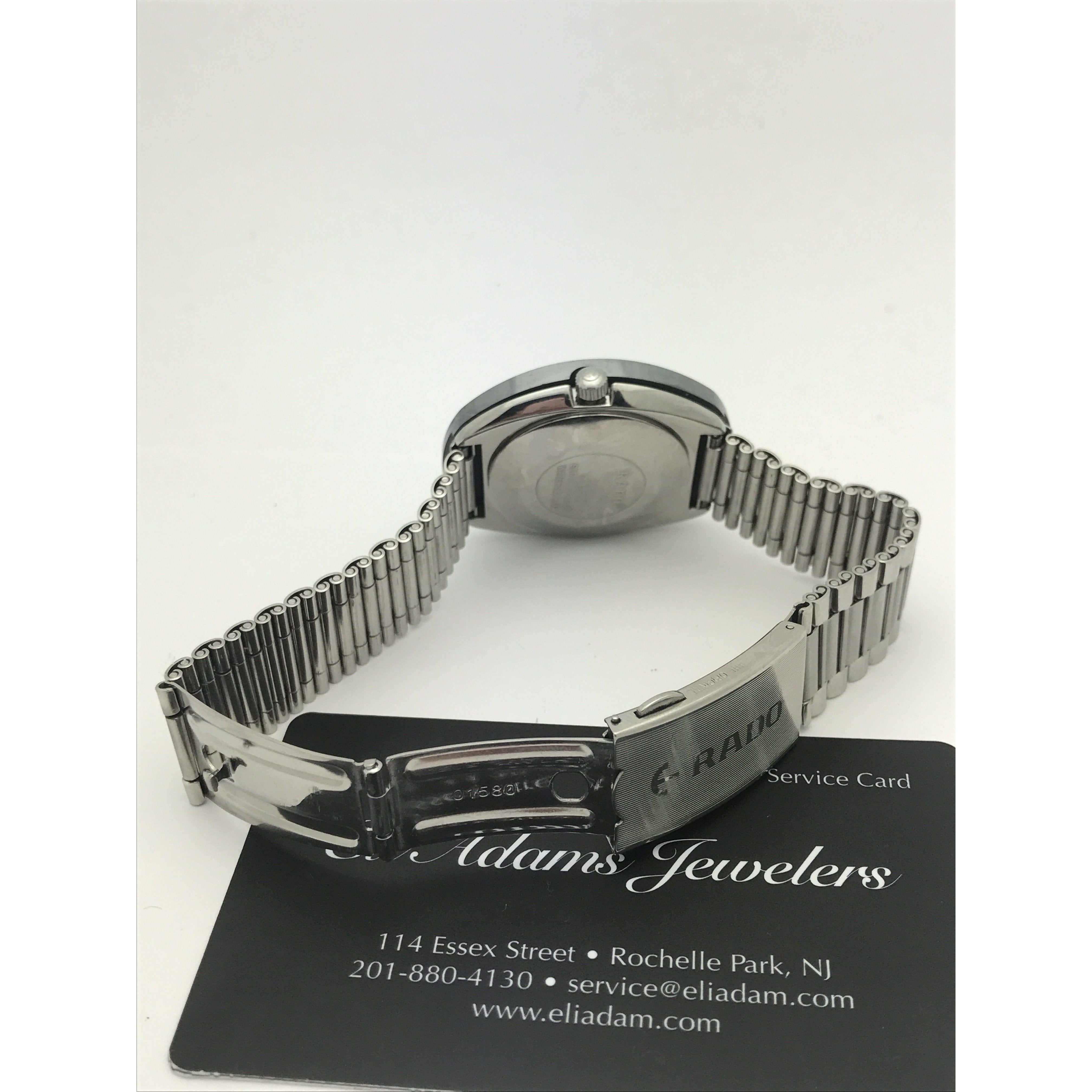 専用　RADO DIASTAR ゴールド 電池交換済 ELMITEX伸縮ブレス RADO DiaStar 'The Original Automatic' (35mm) Gold Dial / Two