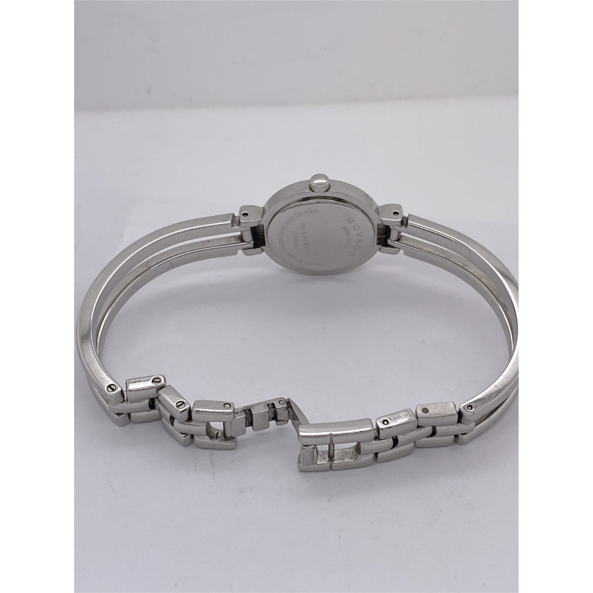 Movado Ladies Mother of Pearl Dial Silver Bracelet Watch 06.3.14.1013