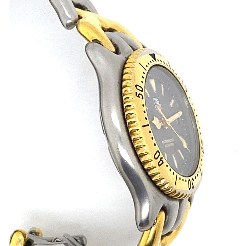 Tag Heuer Ladies Gray Dial Two Tone Stainless Steel Bracelet Watch W54301