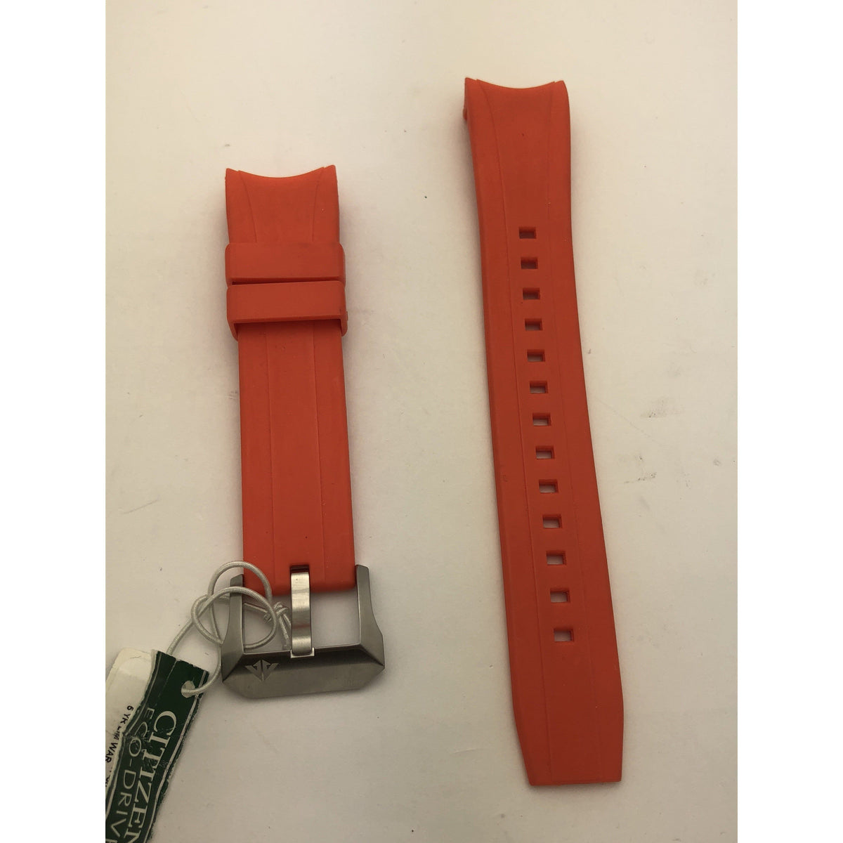 Citizen Promaster Orange Rubber Band Strap BJ2117-01E