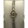 Jules Jurgensen Ladies 14K Silver Dial Silver Tone Stainless Steel Watch 8490