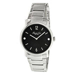 Kenneth Cole New York Men's Bracelet Collection Black Dial Watch KC3930