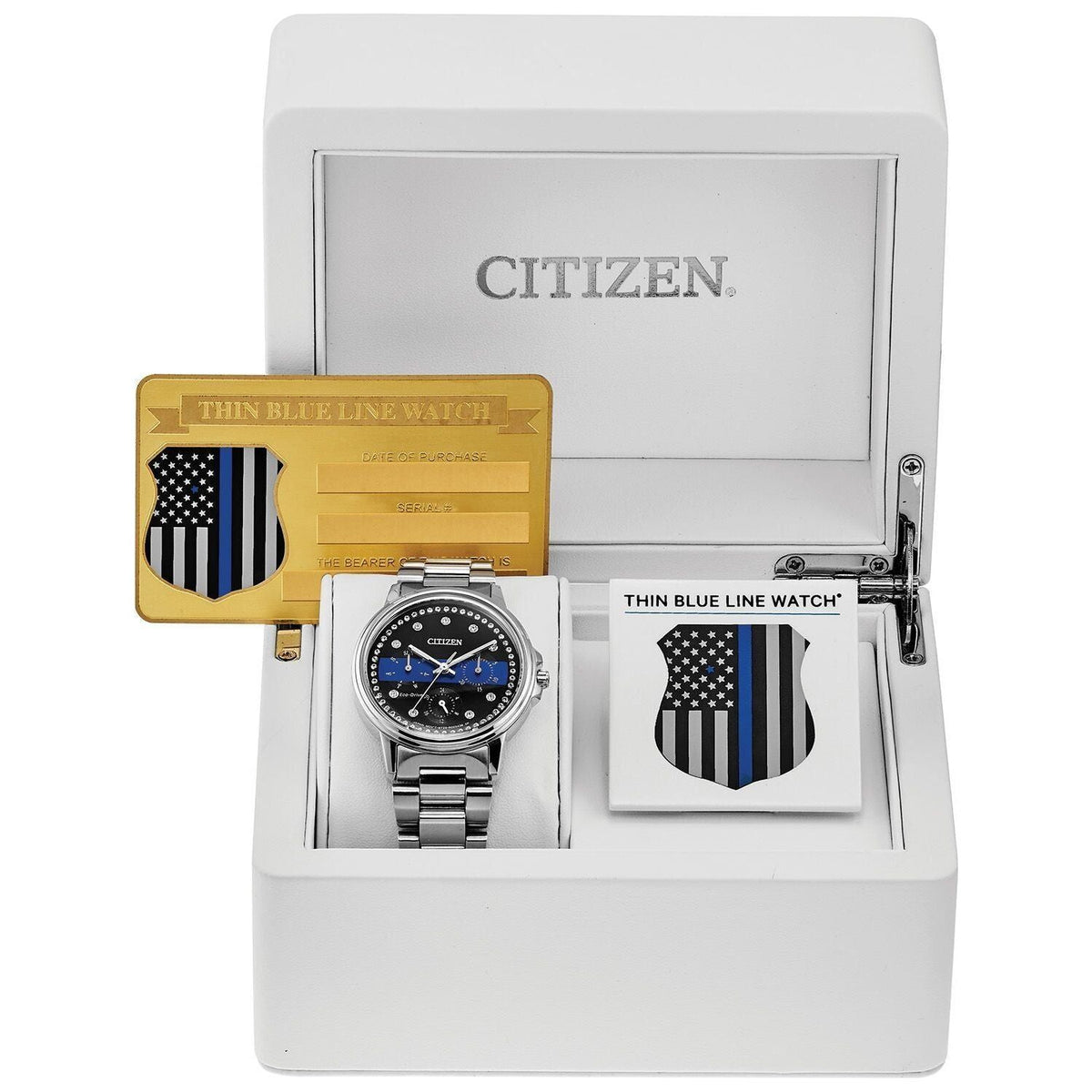 Citizen Ladies CEA Captains Endowment Association Multifunction Dial Crystal Women's Watch FD2041-CEA