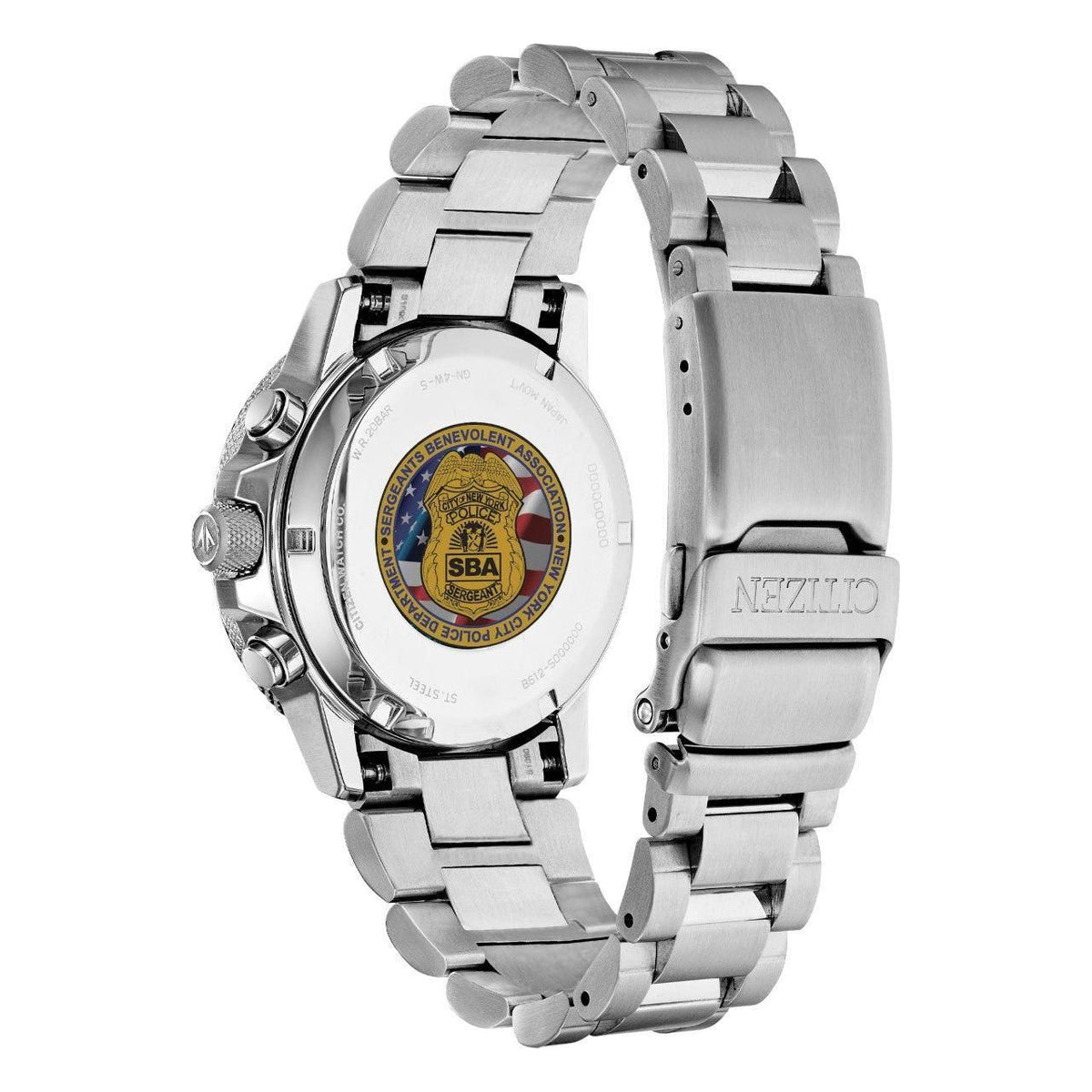 Citizen Ladies Sergeants Benevolent Association Multifunction Dial Crystal Women's Watch FD2041-SBA
