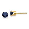 EARBBQGXBE69 14k 5mm Sapphire Earrings - September