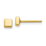 EARBBQGYE306 14k Polished Square Post Ear